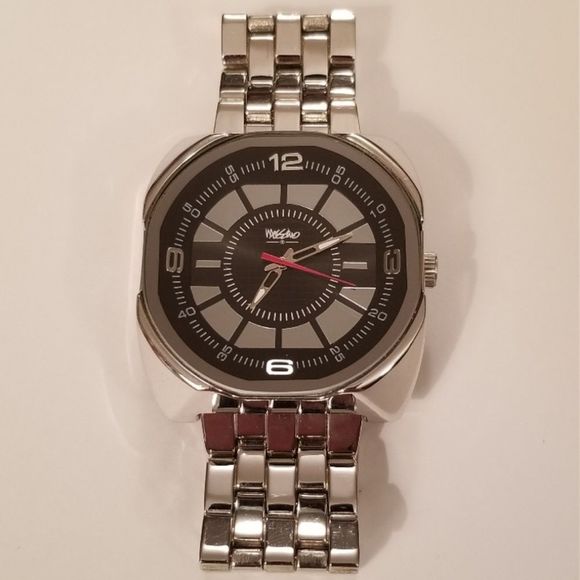 Mossimo MM90292 Silver Mens Watch - Picture 1 of 4